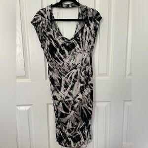 Guess Black and White Women's Dress
